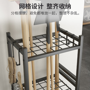 Estante de Almacenamiento para Herramientas de Jardín, 3 Niveles, 50-60 mm de Diámetro, Organizador Independiente para Palas y Herramientas - Product Image 3