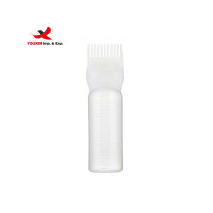 Mixed Procurement Low Price New Style 160ML Hair Dye Bottle Graduated Scale Styling Coloring Tools Hair Dye Bottle with Comb - Product Image 2