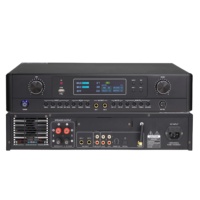 Écho stéréo numérique professionnel mixant KTV karaoké amplificateur Audio 2*500W puissance système de son en métal pour les Performances de fêtes