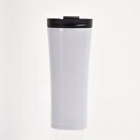 Tasses de voyage isothermes à double paroi en acier inoxydable de 500 ml pour boissons chaudes et café