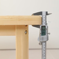 Chaise et table d'apprentissage artistique pour enfants, ensemble de table en bois massif pour la maternelle, pour le développement des puzzles et le dessin