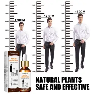 West & Month aumenta l'altezza olio essenziale coltiva il corpo più alto condizionante promuove la crescita ossea oli a base di erbe olio lenitivo per massaggio ai piedi