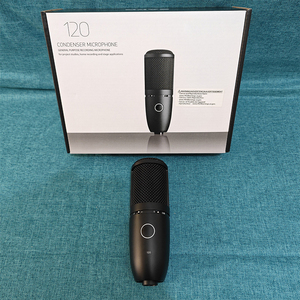 Microphone vocal à condensateur Premium P120 pour studio, idéal pour podcast, doublage, chant en direct, compatible avec carte son externe - Product Image 2