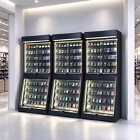 Vitrine de présentation de cartes à collectionner réglable avec éclairage LED, nouvelle collection Fanghua Wholesale