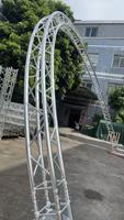 Truss en aluminium courbé de haute qualité 290x290mm, section modulaire en anneau circulaire pour spectacles sur scène et événements extérieurs