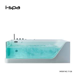 Bañera Acrílica Rectangular de Lujo, Independiente, con Hidromasaje, para Uso Interior y Exterior - Product Image 2