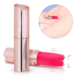 Mikros trom Vibrierende Brustwarze Klitoris Pussy Lippenstift Mini Vibrator Sexspielzeug für Frauen