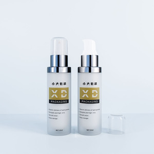 Contenants cosmétiques, emballages de différentes tailles, flacons doubles en forme de cylindre, flacons en plastique avec pompe pulvérisatrice pour lotions, cheveux, <span class=keywords><strong>visage</strong></span> - Product Image 5