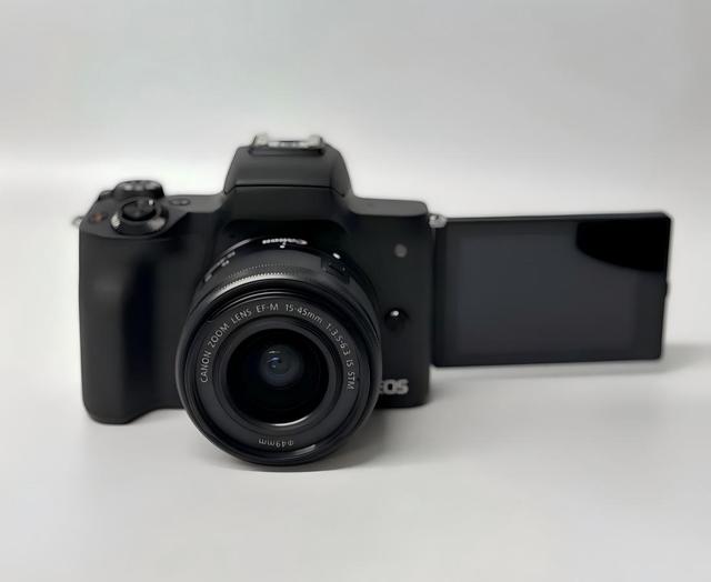 HFT Professional EOS M50 Mark II Mirrorless Camera EF-M 15-45mm Lens APS-C Format 4K Video Cheap Camera