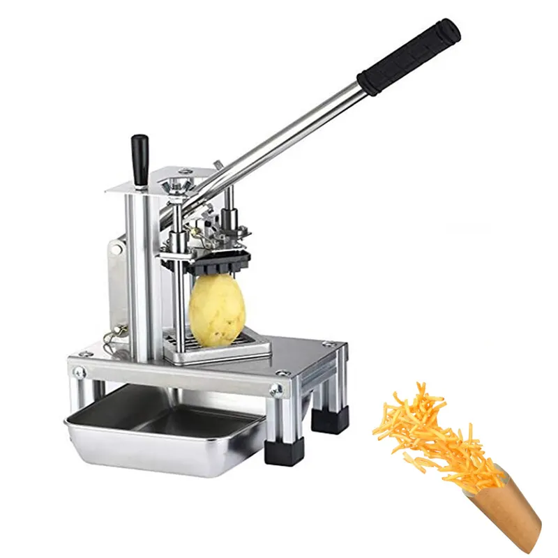 2023 High Quality Multifunction French Fries Cutter Stainless Steel Chips Slicer Vegetable Fruit Slicer Potato Chopper Machine