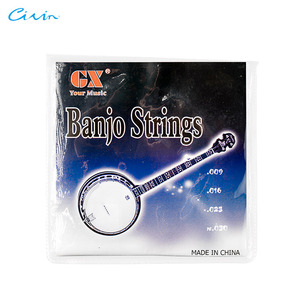 <strong>Fast</strong> Delivery Professional Durable Bulk 9-30 Nickel Alloy Steel Banjo Instrument 4 Strings Set - Product Image 2