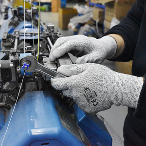 Luvas HPPE Anti resistência abrasiva Nível 5 segurança de trabalho Luvas ao ar livre Jardinagem Espinhos Corte à prova de facada 5 luvas - Product Image 5