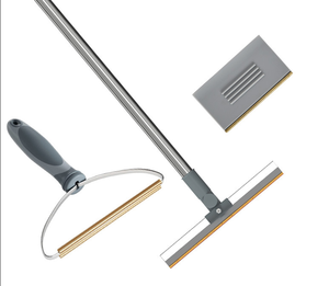 Pet kedi köpek saç kazıyıcı kanepe halı giyim yapışkan temizleme fırçası temizlik malzemeleri uzun saplı kısa sap - Product Image 1