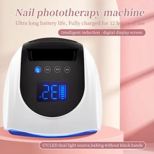 Cordless LED Light Dryer for Gel Polish Nail Art 2026 New Arrival Professional 96W Rechargeable UV Nail <b>Lamp</b> - Product Image 3
