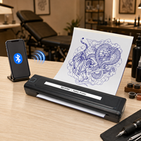 Impresora de Plantillas de Tatuajes Térmica Portátil A4 Xprinter K82 con Certificación CE, FCC y RoHS, Compatible con Múltiples Dispositivos para Artistas del Tatuaje