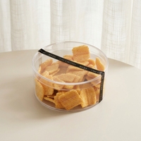 Boîte à gâteau transparente de qualité alimentaire avec logo personnalisé, boîte pliante haute transparente, emballage cadeau pour anniversaire, mariage, dessert