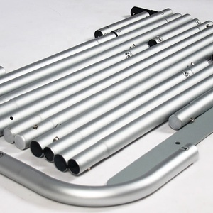 Stand de photomaton portable rétro vintage instantané pour mariage <span class=keywords><strong>Pan</strong></span> <span class=keywords><strong>Lou</strong></span> Si Exhibition 001, cadre de fond en aluminium, plateforme, kiosque - Product Image 5