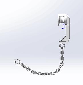 Grillete para Sangrado de Ganado para Equipos de Procesamiento en Plantas de Sacrificio de Ganado - Product Image 3