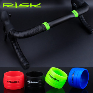 RISK Sangle de fixation pour guidon de vélo 22,2 mm en silicone antidérapant pour guidon fixe - Product Image 1