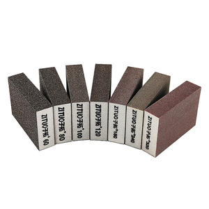 Bloc de ponçage <span class=keywords><strong>éponge</strong></span> multi-usage pour bois/métal/peinture-polissage du papier de verre, élimination de la rouille, mastic mural, bricolage et meubles - Product Image 1