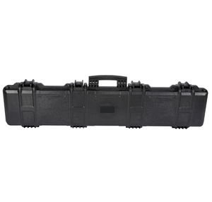 DFB0631 Black PP Plastic Made Heavy Duty Strong Rugged Tactical <b>Gear</b> <b>Box</b> Long Tools Camera Video Devices Safety Storage <b>Box</b> - Product Image 4