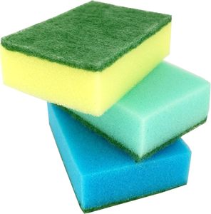 Éponges de nettoyage de cuisine anti-rayures en gros, éponges à vaisselle faciles à sécher, tampons à récurer pour nettoyer la cuisine - Product Image 3