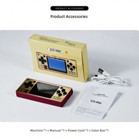 Console de jeu portable rétro Q20 Mini, open source Linux, lecteur de jeux vidéo classique avec écran couleur de 2,4 pouces, cadeau pour enfant