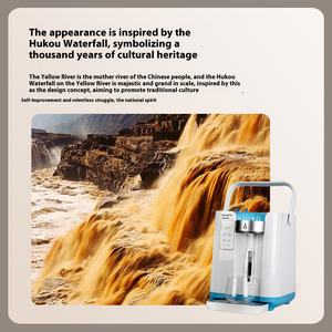 מחולל מים מימן חשמלי נירוסטה שולחני 99.992% טהור H2 5000PPB+ משאף נייד לשימוש ביתי, חיצוני, רכב וקרוואן - Product Image 2