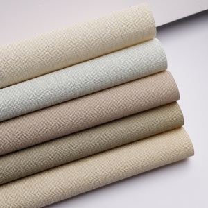 방연 및 방수 벽지, 호텔, 레스토랑 및 카페 벽면용 부드러운 색조의 모던 직물 백킹 - Product Image 3