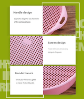 Filtre à mailles en plastique pour tamisage de terre et de pierres, outils de jardinage pour la maison, les fleurs et les plantes de pépinière