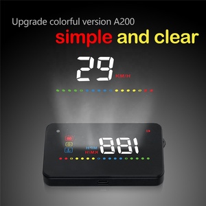 Vente Flash : Affichage Tête Haute (<span class=keywords><strong>HUD</strong></span>) pour Voiture OBD 3,5 Pouces A200 – Connexion via OBD2 - Product Image 5
