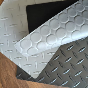 Anti-Slip Embossed Coin Design <strong>PVC</strong> <strong>Flooring</strong> Different Colors For Workshop Garage Kitchen Hospital Hotel Plain Vinyl <strong>Flooring</strong> - Product Image 2