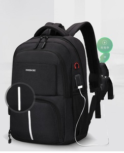 Bolso de hombro personalizado para <span class=keywords><strong>hombre</strong></span>, mochila sencilla de gran capacidad para ordenador de negocios, mochila escolar para estudiantes de viaje de ocio al aire libre - Product Image 5