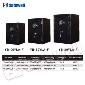 Caja Fuerte Electrónica Digital Safewell para Hogar, Oficina u Hotel, de Acero, Resistente al Fuego - Product Image 4