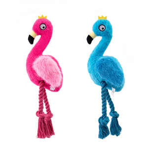 <strong>Wholesale</strong> Pet Chew <strong>Toys</strong> Flamingo <strong>Parrot</strong> Owl and Owl Teething Doll for Dogs' Tooth-Growth Cross-Border - Product Image 1
