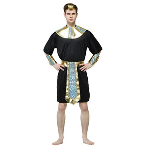 Disfraz <span class=keywords><strong>de</strong></span> <span class=keywords><strong>Príncipe</strong></span> del Antiguo <span class=keywords><strong>Egipto</strong></span> para adultos, Cosplay <span class=keywords><strong>de</strong></span> fiesta <span class=keywords><strong>de</strong></span> estilo nacional para hombres - Product Image 6