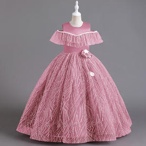 Abiti da cerimonia per adolescenti abiti da festa eleganti per bambini abito da sera da sposa per ragazze Costume da bambina compleanno principessa abito da ballo - Product Image 5