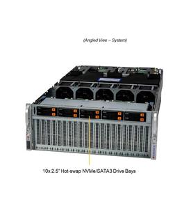 GPU superserver SYS-420GU-TNXR ซ็อกเก็ตคู่ P + (LGA-4189) 3rd X12DGU ซีพียูแบบปรับขนาดได้ของ Xeon เซิร์ฟเวอร์แร็กเมาท์4U - Product Image 6
