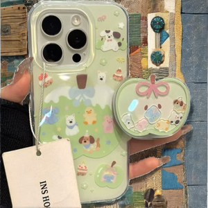 เคสโทรศัพท์ลายหมีน่ารักกันกระแทกสำหรับ iPhone 17 Pro Max, เคสแข็งป้องกันพร้อมปกป้องกล้อง - Product Image 2