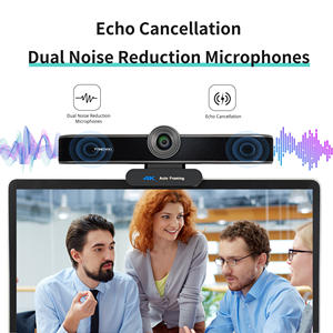 Suivi vocal 4K AI <span class=keywords><strong>Zoom</strong></span> numérique 5x tout <span class=keywords><strong>en</strong></span> un EPTZ webcam USB à cadrage automatique pour réunion <span class=keywords><strong>en</strong></span> <span class=keywords><strong>ligne</strong></span> <span class=keywords><strong>conférence</strong></span> <span class=keywords><strong>en</strong></span> direct - Product Image 4