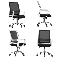 Foshan Chine pas cher maille haut dos personnel maille chaise de bureau ergonomique chaise en maille de bureau