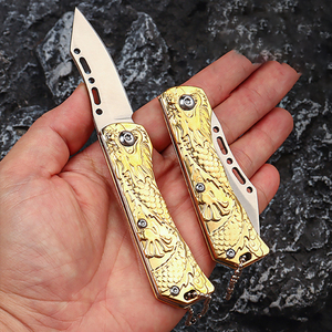 Couteau pliant en acier inoxydable pour l'extérieur, couteau de camping, d'escalade, d'autodéfense, de chasse, outils multi-usages EDC - Product Image 3