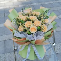 Doppelseitiges zweifarbiges Blumen papier für Blumenstrauß-Geschenk verpackungen