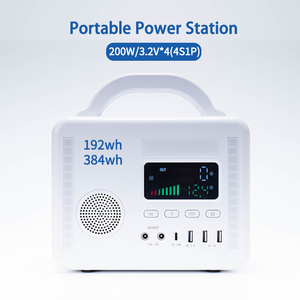 200 Wát năng lượng mặt trời trạm 192wh ngoài trời di động cung cấp điện với hệ thống âm thanh từ một mạnh mẽ trung quốc Nhà cung cấp - Product Image 1