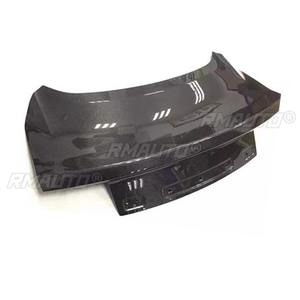 Tapa de Maletero Trasero con Aspecto de Fibra de Carbono Real para Ford Mustang 2015-2022, Pieza de Modificación de Kit de Carrocería - Product Image 5