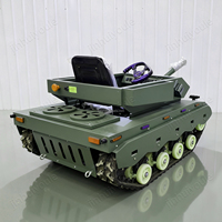 Mini-Modèle de Char d'Assaut pour Jeu de Simulation de Combat Militaire Paintball – Version Enfant/Adulte