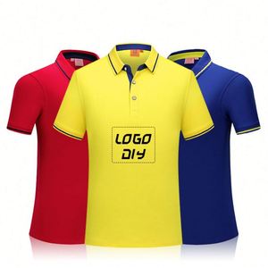 Camiseta de Golf Lisa de Color Sólido Personalizada de Fábrica para Hombre, Camiseta Polo Lisa de Secado Rápido para Negocios - Product Image 4