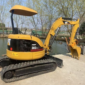 รถขุดมือสอง CAT303CR รถขุดขนาดเล็ก 3 ตัน รถขุดมือสองจากญี่ปุ่น รุ่น Cat302 303 304 305.5E2 306E2 มาตรฐาน CE/EPA สำหรับขาย - Product Image 3