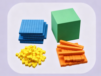 Blocs de base professionnels imprimés et personnalisables, durables et de haute qualité, pour la manipulation mathématique et le calcul.