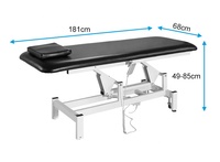 Mesa de masaje usada eléctrica multifunción de una sección, sofá de examen, cama de fisioterapia